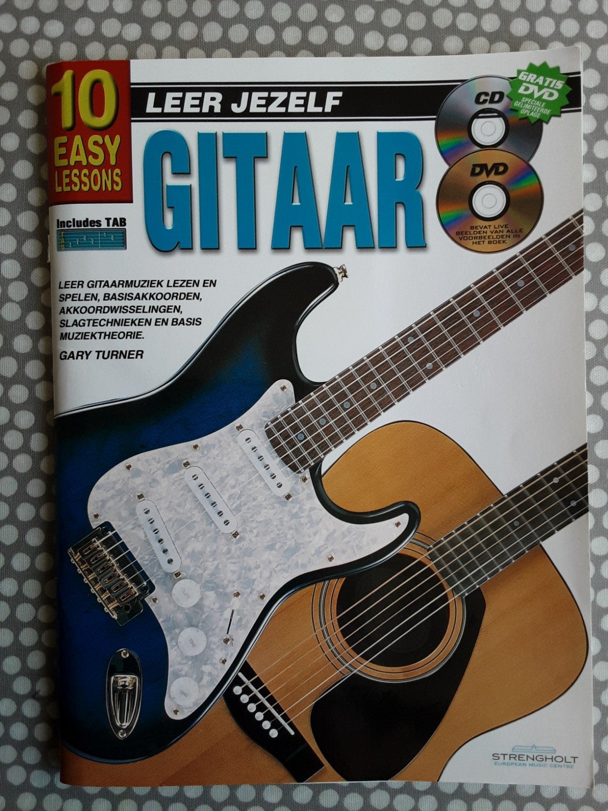 Gary  Turner - Leer jezelf gitaar   incl CD en DVD, Muziek en Instrumenten, Bladmuziek, Gitaar, Les of Cursus, Ophalen of Verzenden