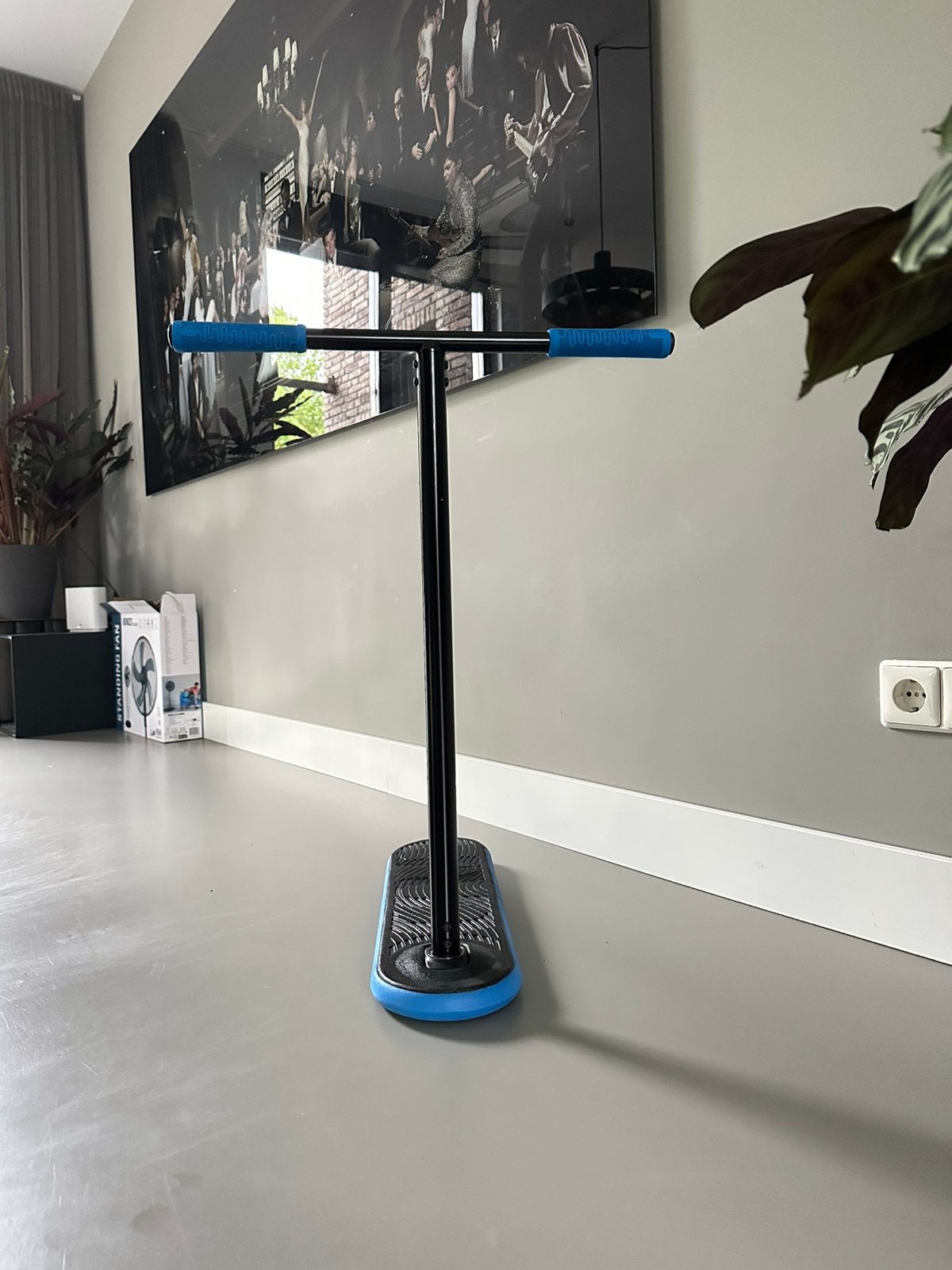 Trampoline step - zo goed als nieuw! Blauw,verstelbaar, Ophalen of Verzenden, Zo goed als nieuw, Overige typen