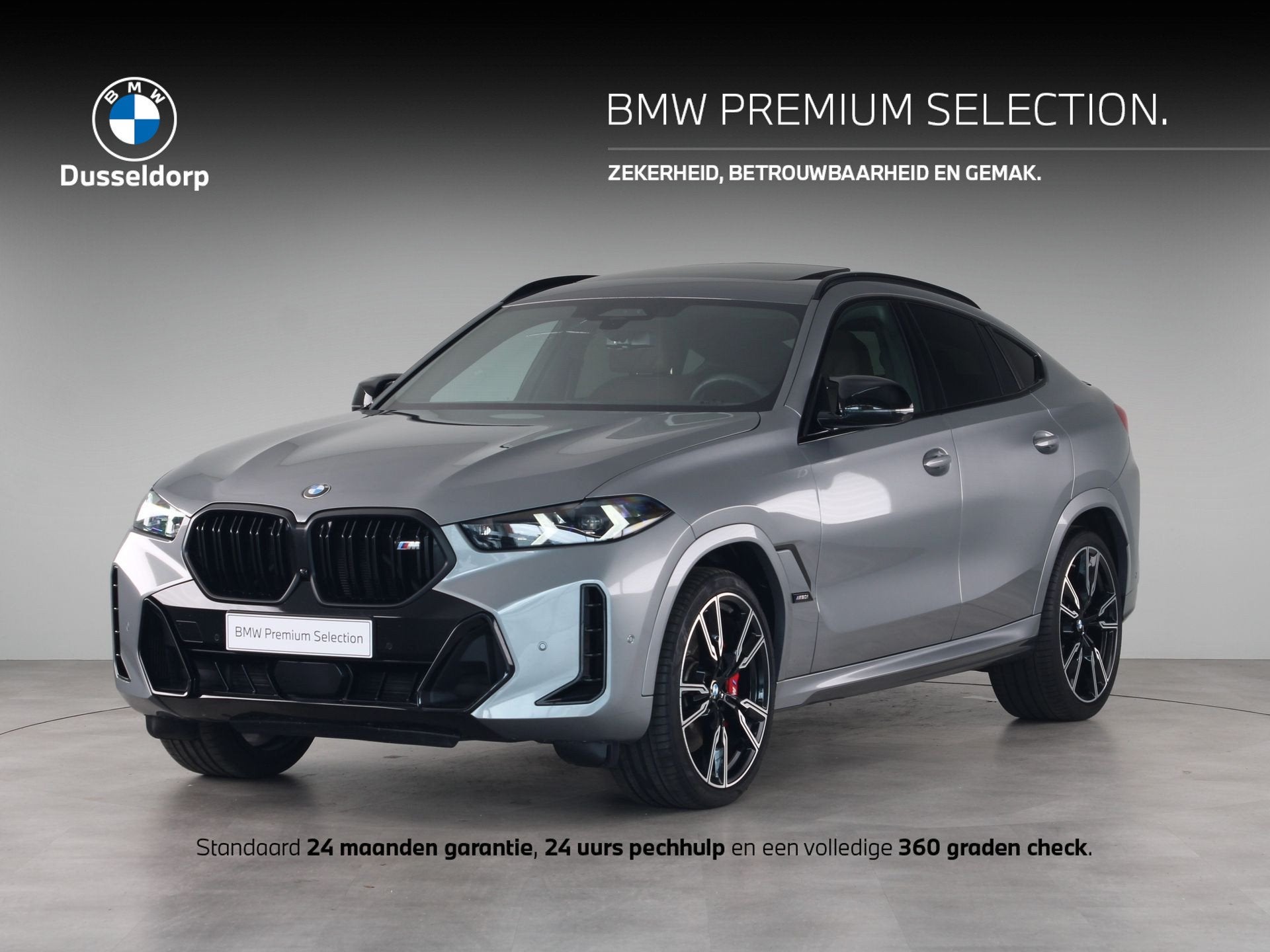 BMW X6 M60i xDrive Trekhaak (bj 2024, automaat), Auto's, Dealer onderhouden, Gebruikt, Vierwielaandrijving, SUV of Terreinwagen