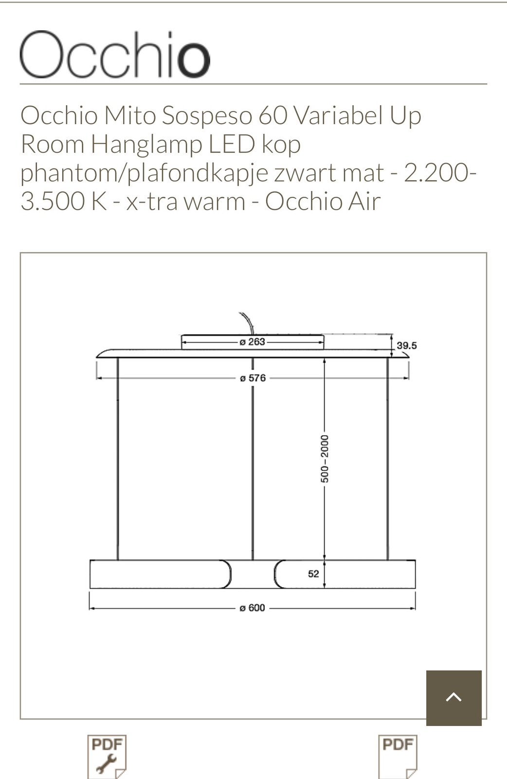 Foto 5 van Occhio Mito Sudpeso Variabel up 60 Phantom np € 5.143,-