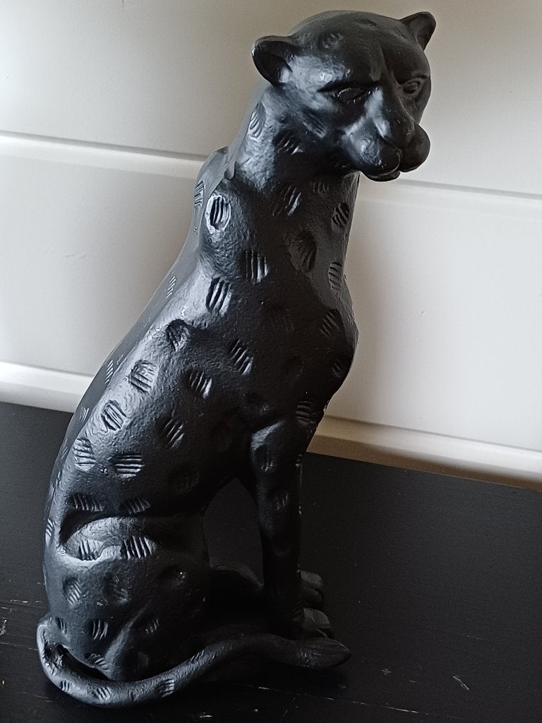 ZWARTE PANTER METAAL, Ophalen of Verzenden, Nieuw, Dier