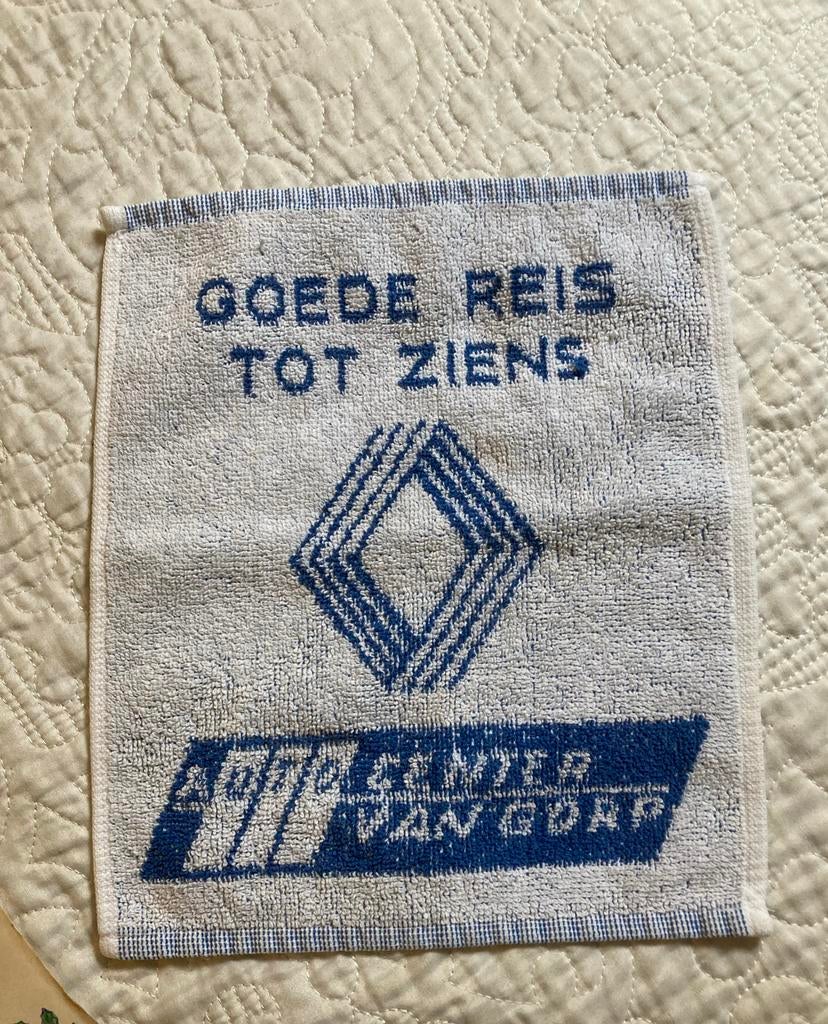 Renault Gastendoekje Autocenter van Gorp,Goede ReisTot Ziens, Verzamelen, Automerken, Motoren en Formule 1, Ophalen of Verzenden