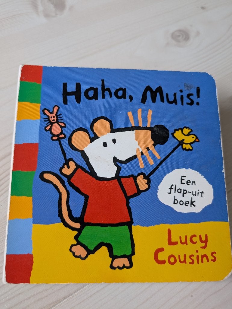 Haha, Muis!, Boeken, Kinderboeken | Kleuters, Ophalen of Verzenden, Gelezen, Lucy Cousins, Fictie algemeen