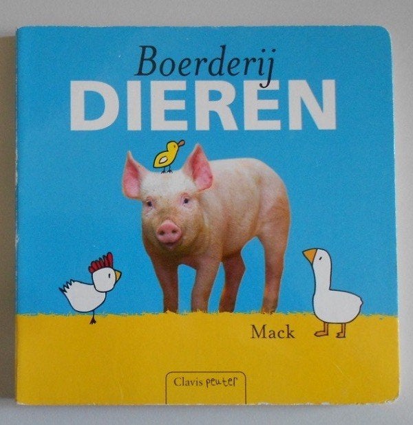 Boerderij DIEREN - Mack = Clavis peuter, Boeken, Ophalen of Verzenden, Zo goed als nieuw, Jongen of Meisje, Fictie algemeen