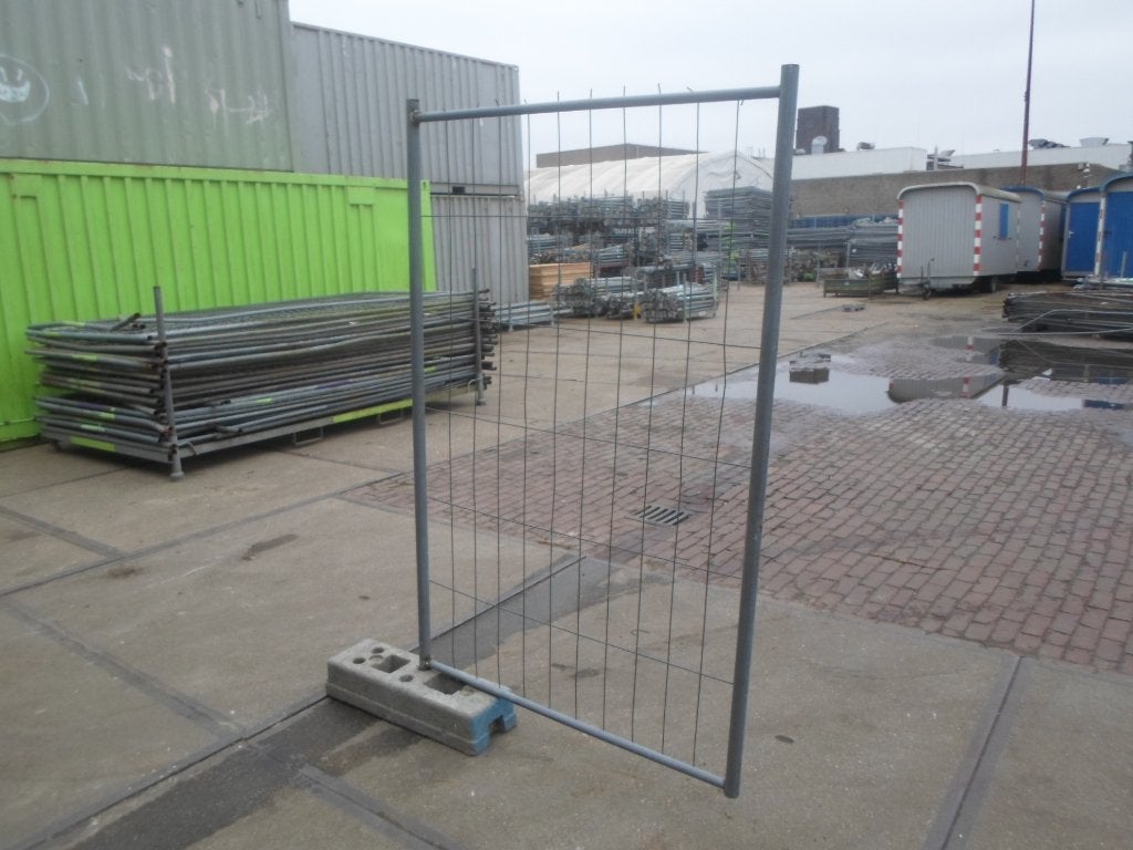 Bouwhek loopdeur/bouwhekpoort/bouwhek draaipoort 2.00x1.20M, Tuin en Terras, Ophalen, Gebruikt, IJzer, Spijlenhekwerk