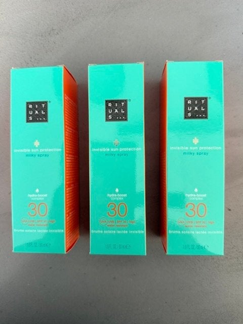 Nieuw Rituals SPF30 invisible sun protection zonnebrandcreme, Ophalen of Verzenden, Nieuw, Zonnebrand of After Sun