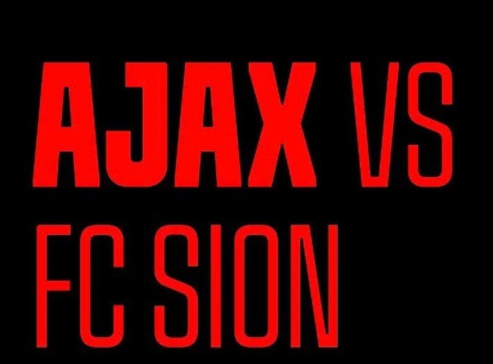 Twee of vier kaarten Ajax - Sion (1e ring), Tickets en Kaartjes, Sport | Voetbal, Losse kaart, Twee personen, Augustus, Europa of Champions League