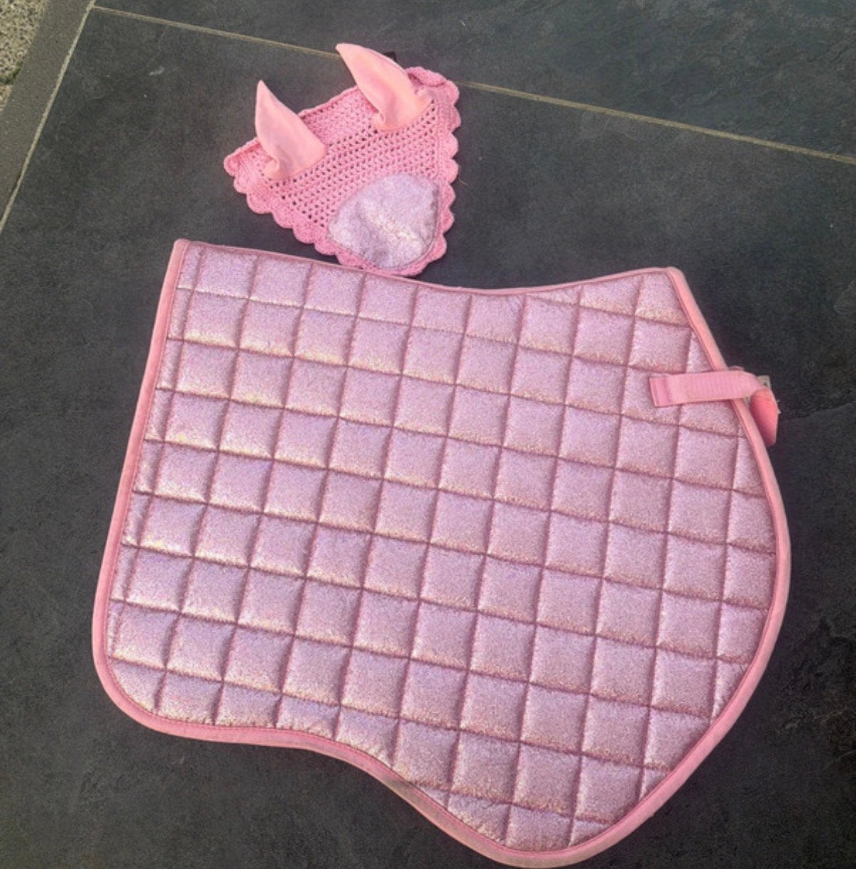 Glitter dekje roze, Ophalen of Verzenden, Zo goed als nieuw