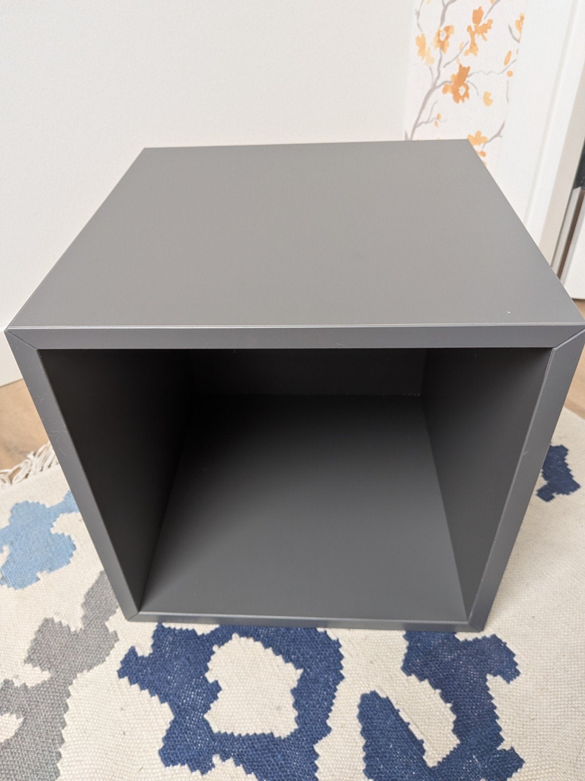 Ikea Eket 35 cm - Donkergrijze kubus, Ophalen, Gebruikt