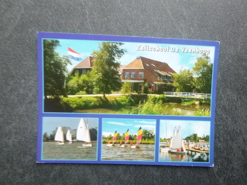 De Veenhoop, zeilschool, Verzenden, 1980 tot heden, Gelopen, Noord-Brabant