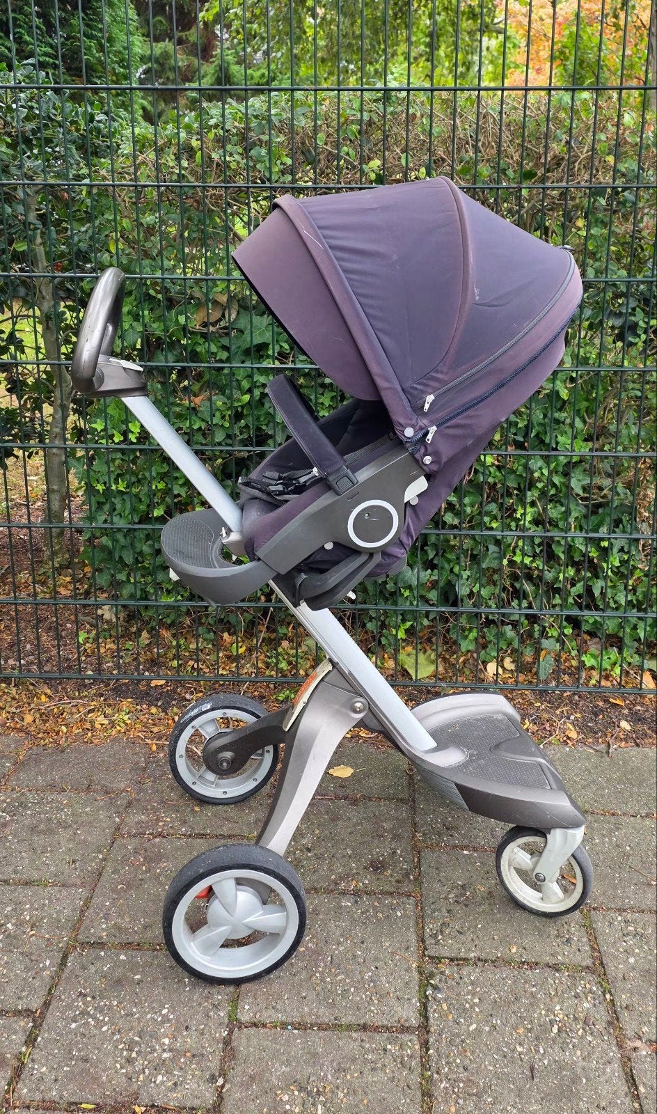 Stokke Xplory Kinderwagen – Zwart (Verkleurd), Ophalen, Gebruikt, Overige merken