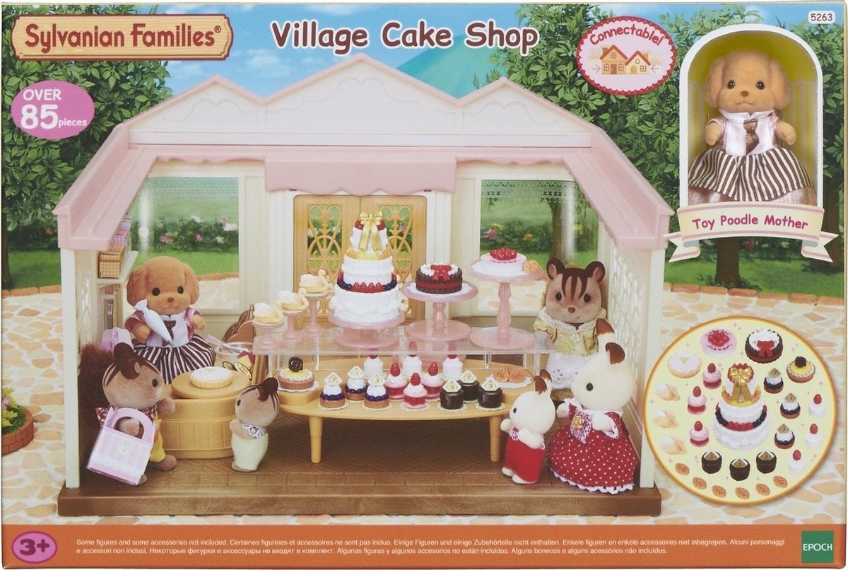 GEZOCHT: Sylvanian Families 5263 Village Cake Shop, Ophalen