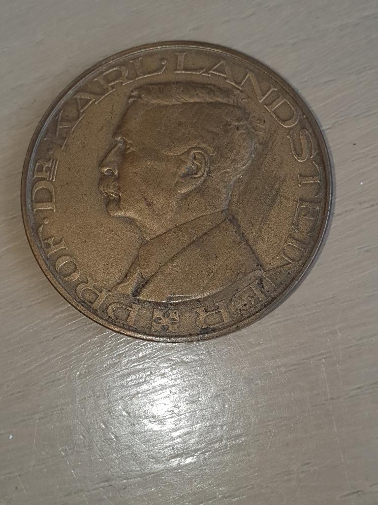 Herdenkings penning Nederlandsche Roode Kruis, Postzegels en Munten, Munten | Nederland, Ophalen of Verzenden, Koningin Juliana