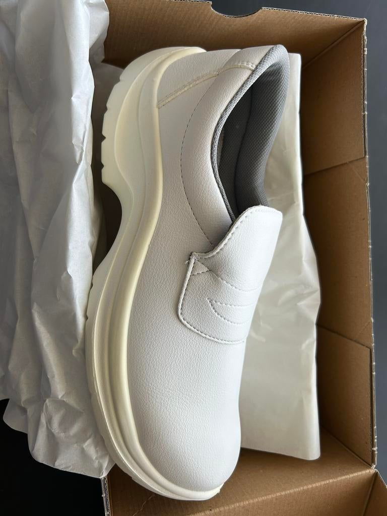 Veiligheids klompen /schoenen wit stalen neus maat 44, Ophalen, Nieuw