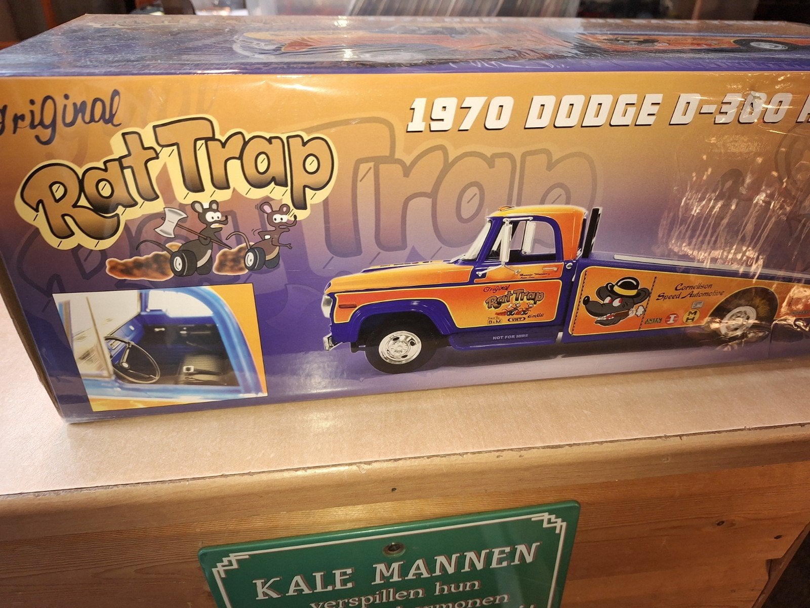1970 Dodge D-300 Ramp Truck "Rat Trap" - ACME Trading, Ophalen, Nieuw, Bus of Vrachtwagen
