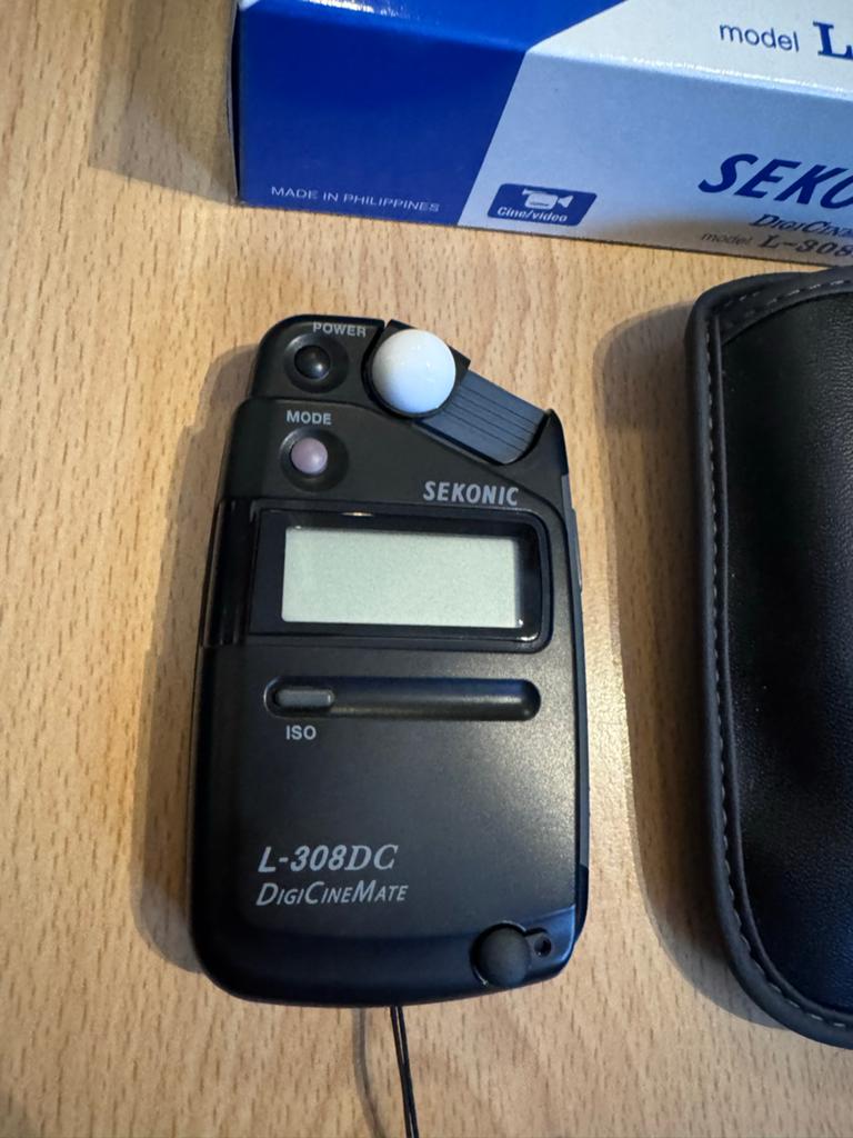 Sekonic L-308DC DigiCineMate Lichtmeter, Ophalen, Zo goed als nieuw
