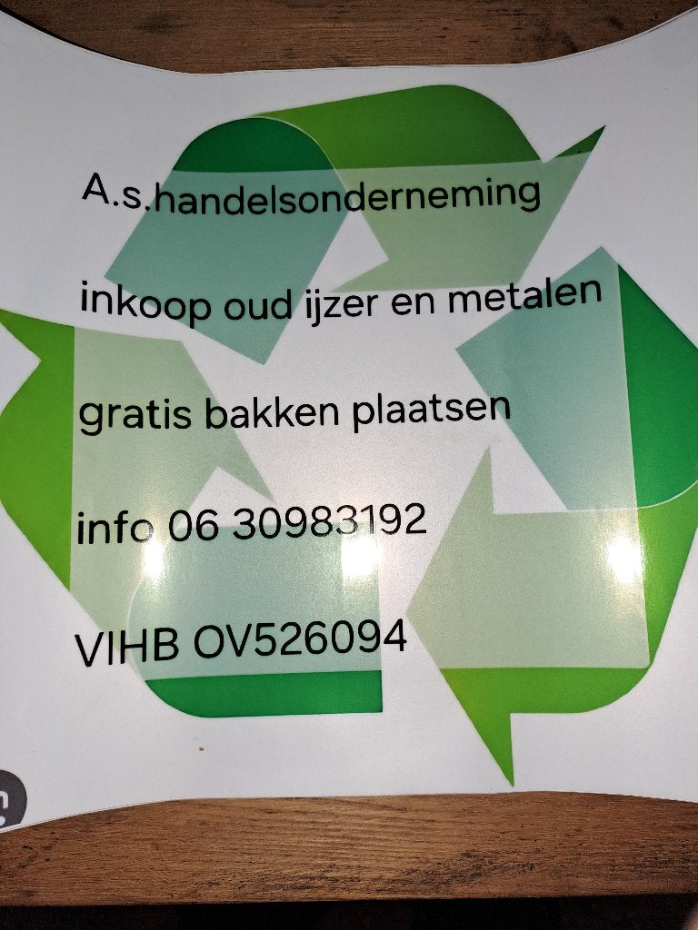 Te koop gevraagd oud ijzer en metalen, Ophalen, Gebruikt, Overige metalen