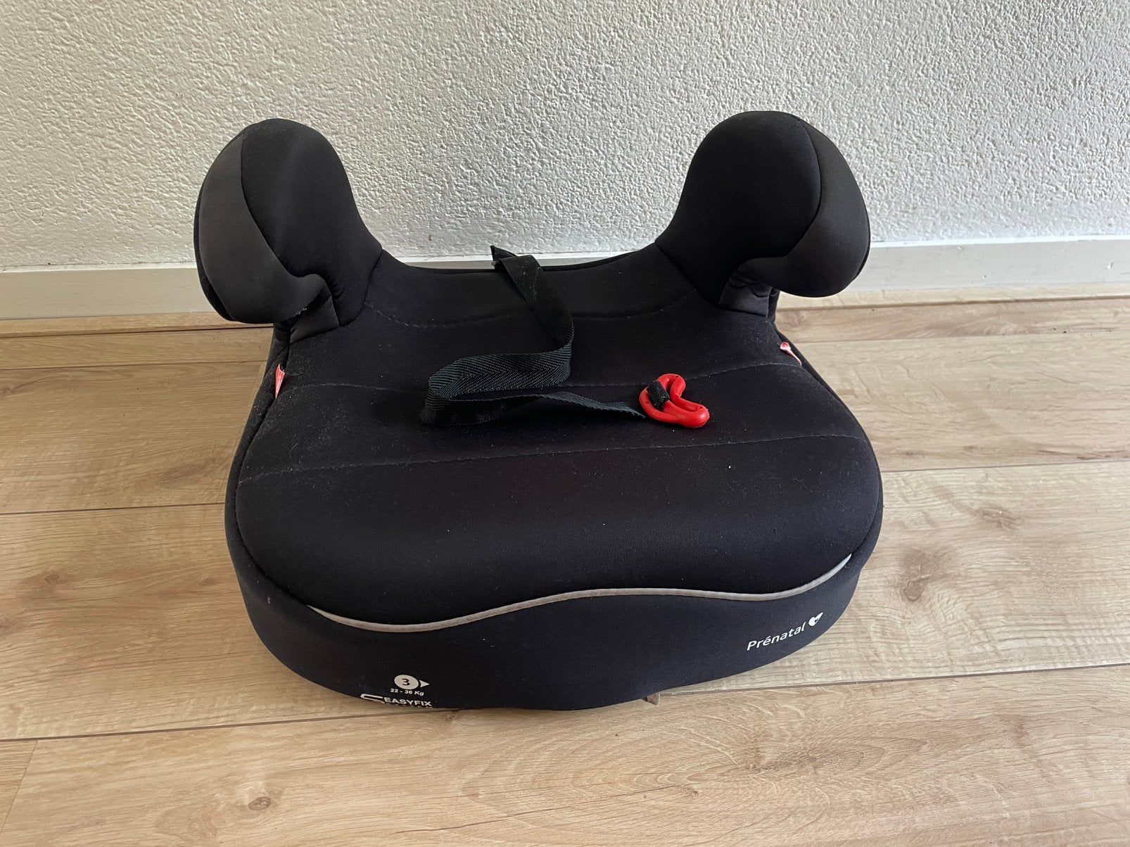 Zitverhoger zwart, Kinderen en Baby's, Autogordel, 15 t/m 36 kg, Zo goed als nieuw, Ophalen