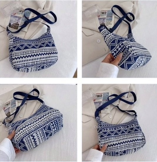 Vrouwelijke schouder tas, Ophalen of Verzenden, Nieuw, Blauw, Schoudertasje