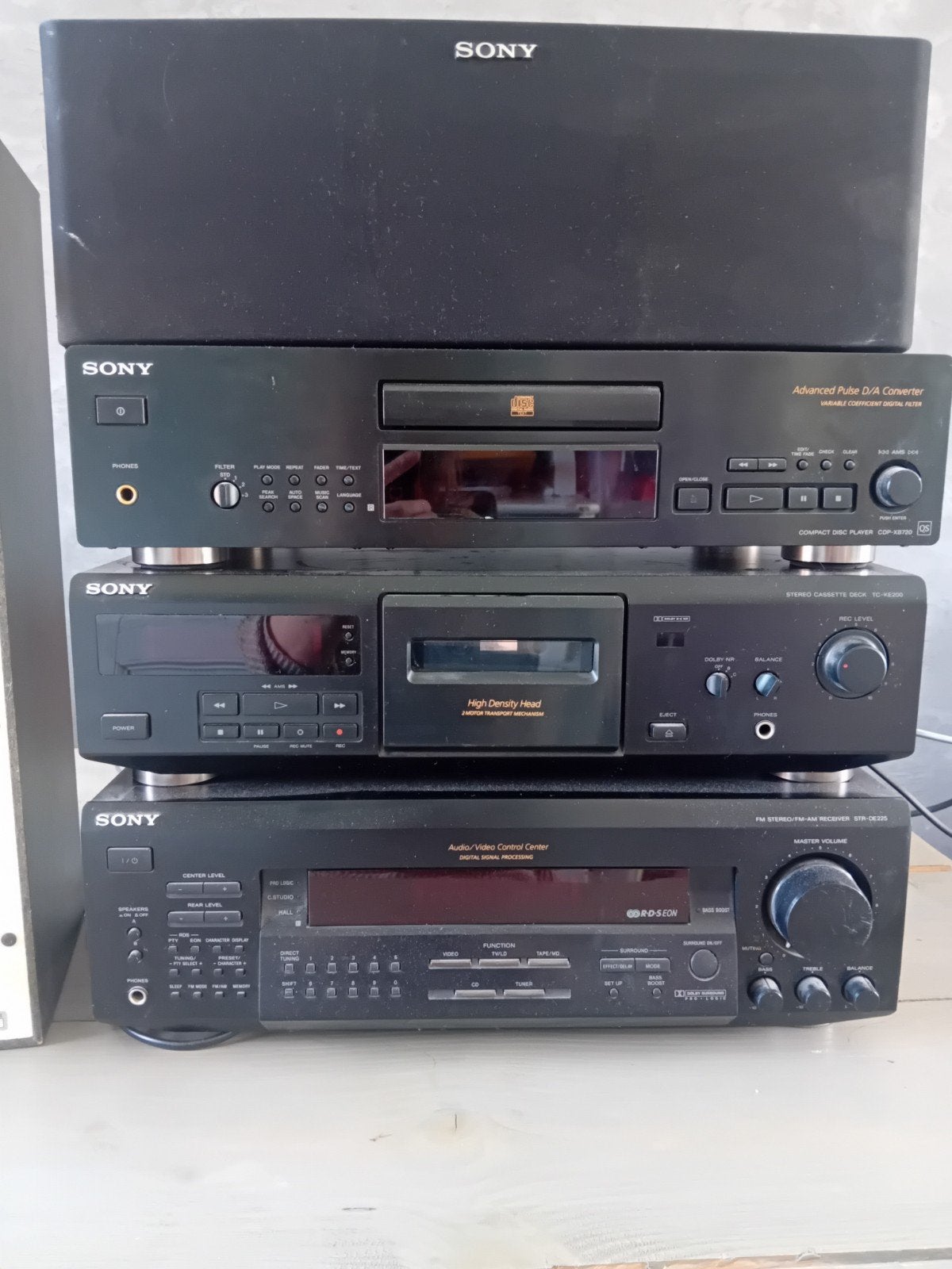 Sony Hifi Set met Jamo Subwoofer, Ophalen, Gebruikt, Losse componenten, Tuner of Radio