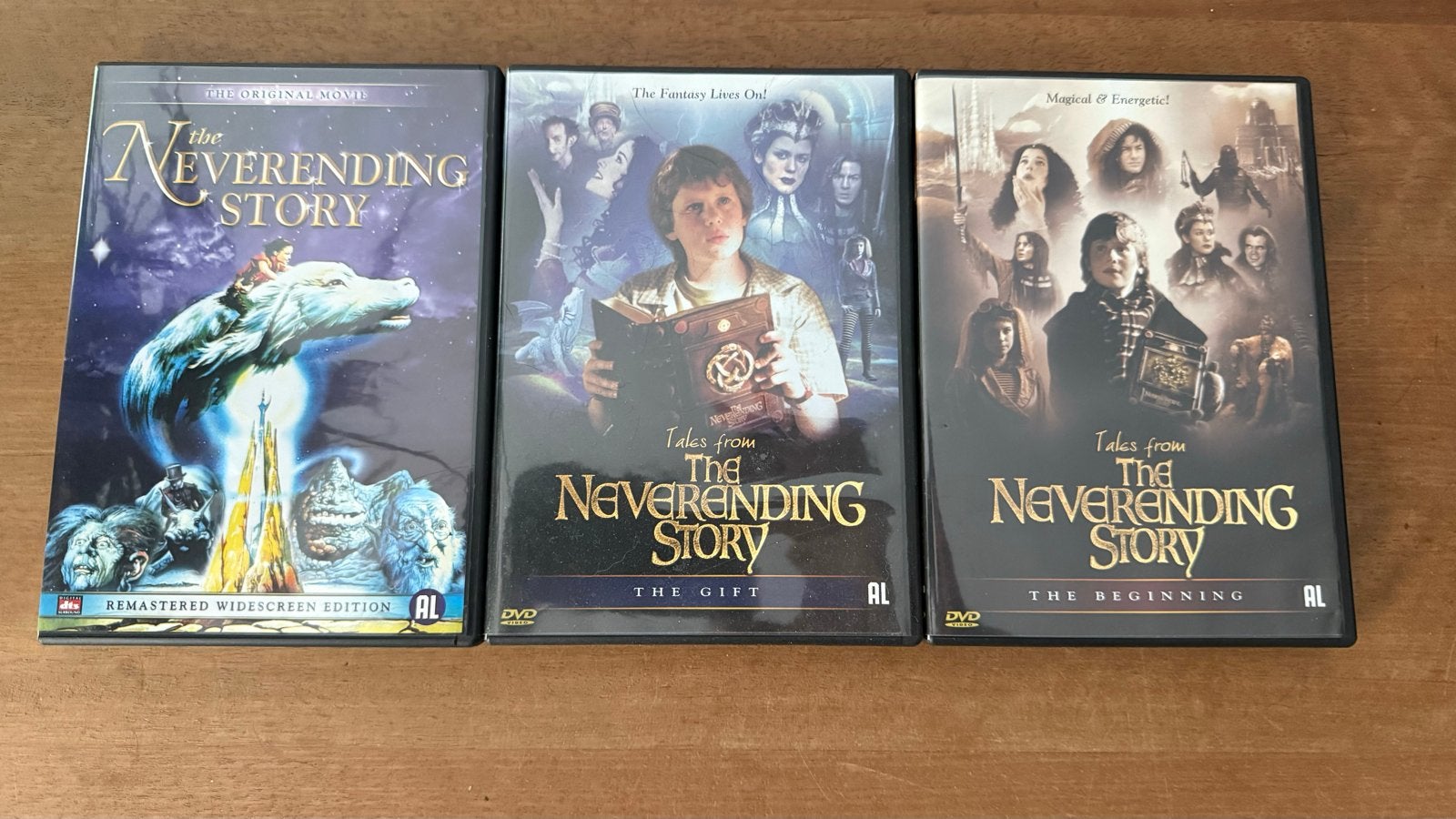 The NeverEnding Story DVD Collectie (3 films), Cd's en Dvd's, Alle leeftijden, Nederlands, Ophalen of Verzenden, Gebruikt