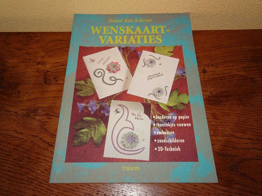 Hanni Kat-Schroer: Wenskaart variaties en combinaties, Ophalen of Verzenden, Zo goed als nieuw, Hanni Kat-Schoer