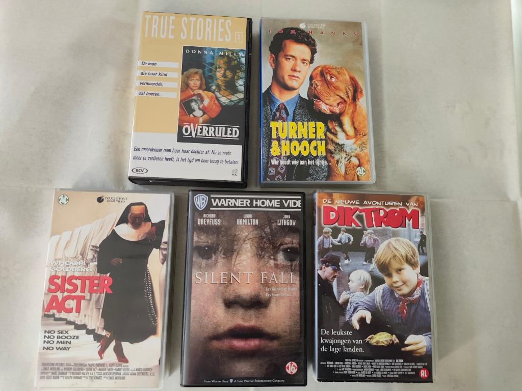 VHS videobanden, Alle leeftijden, Ophalen, Gebruikt, Overige genres