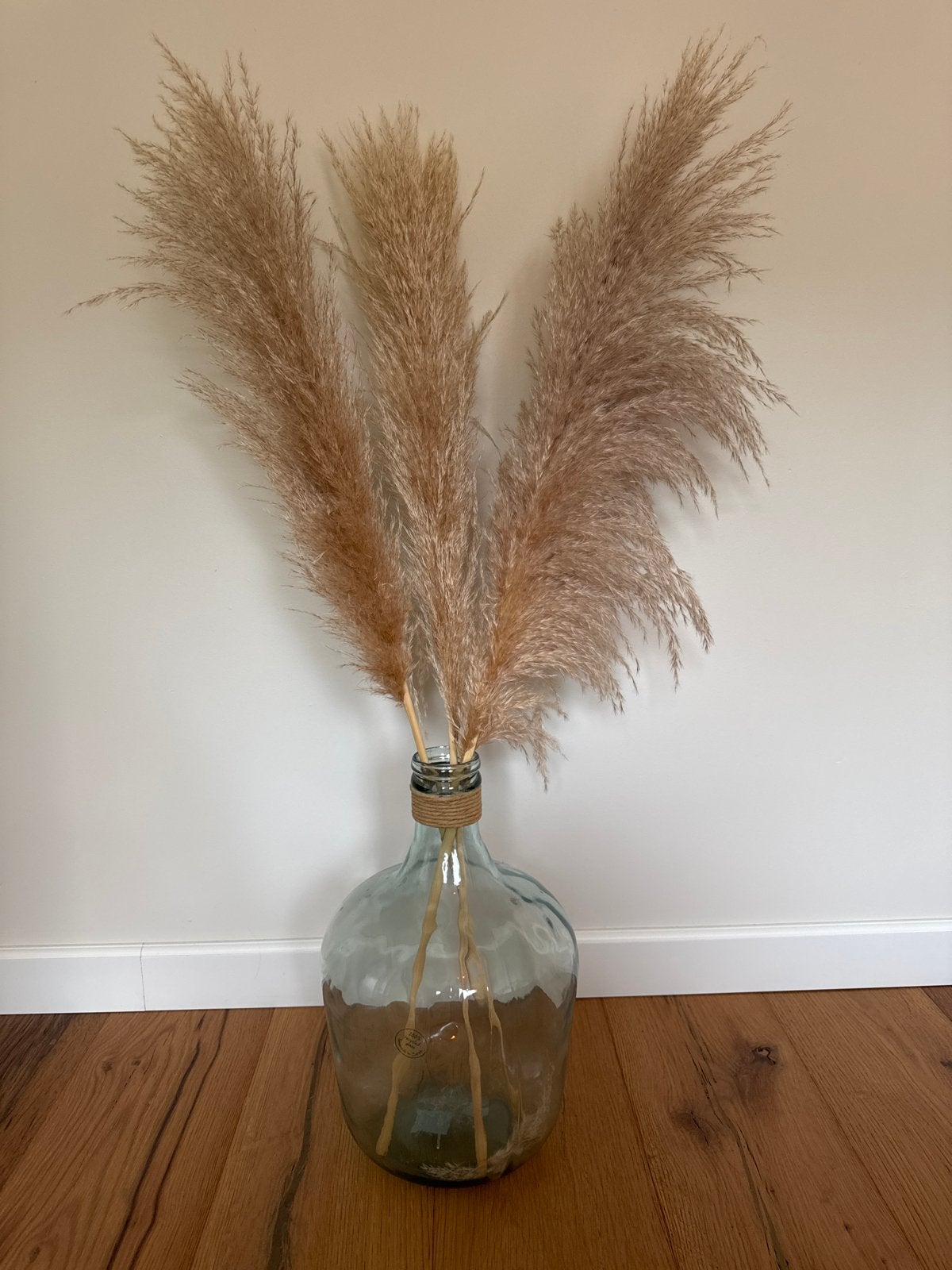 Gerecyclede glazen vaas, Ophalen, Gebruikt, Transparant, Glas