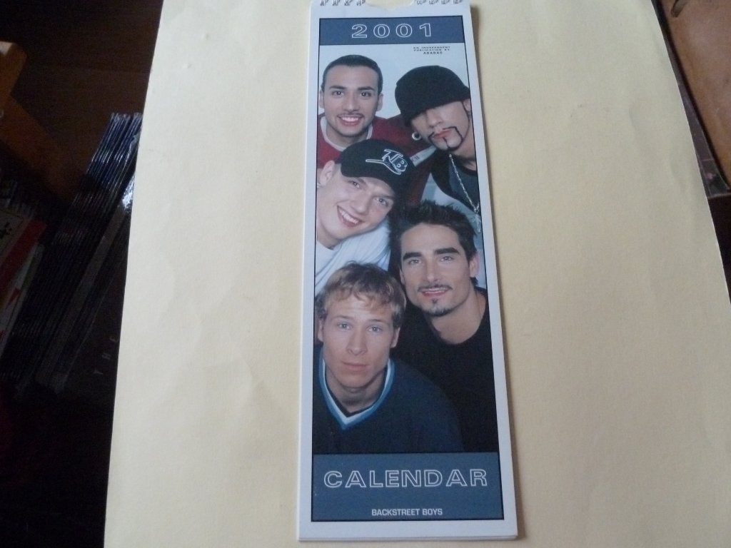 Backstreet Boys foto calender 2001, Ophalen of Verzenden, Gebruikt, Foto of Kaart