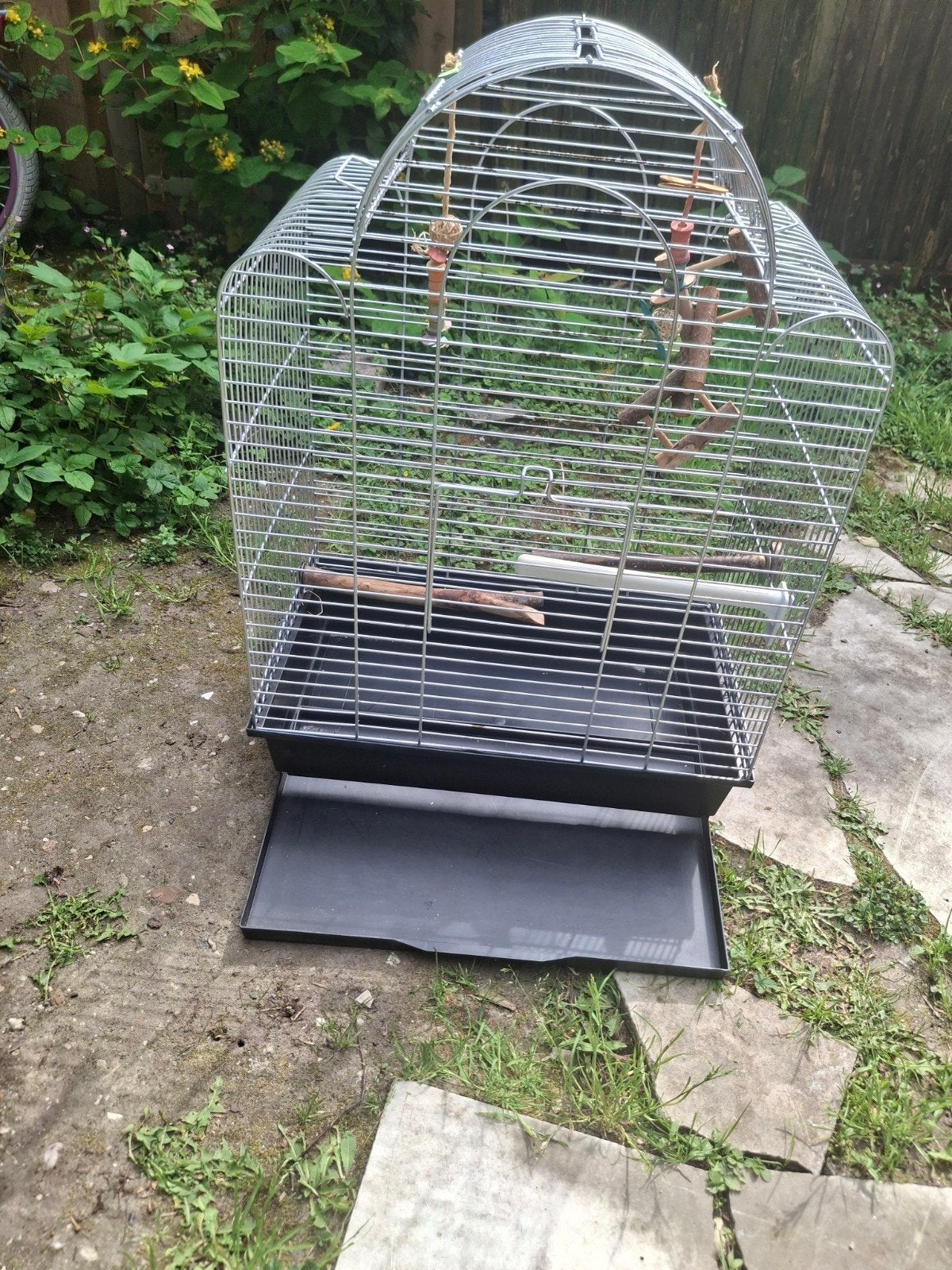 Vogel kooie, Ophalen, Metaal, Vogelkooi