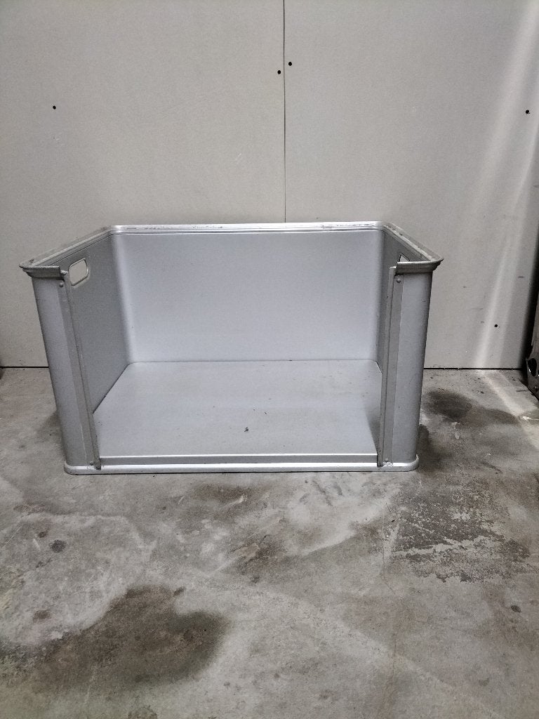 Opbergbakken stapelbaar aluminium, Ophalen, Gebruikt, 60 cm of meer, 50 tot 75 cm