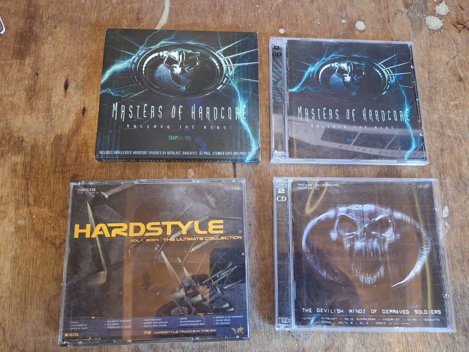 Hardstyle & Masters of Hardcore CD's - 39 stuks, Cd's en Dvd's, Gebruikt, Hardcore, Ophalen of Verzenden, Verzamelalbum