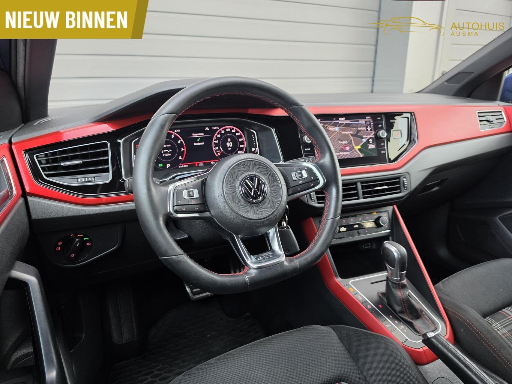 Volkswagen Polo 2.0 TSI GTI Pano/ACC/Virtual/Trekhaak/Led/, Stof, Gebruikt, 4 cilinders, Blauw