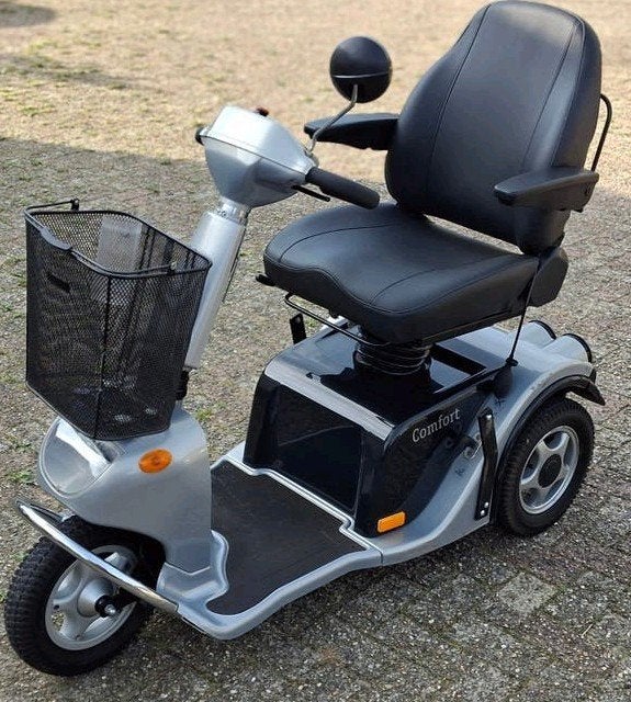 scootmobiel Solo TS120 comfort driewieler, Ophalen, 46 km of meer, Life and Mobility, 16 km/u of meer