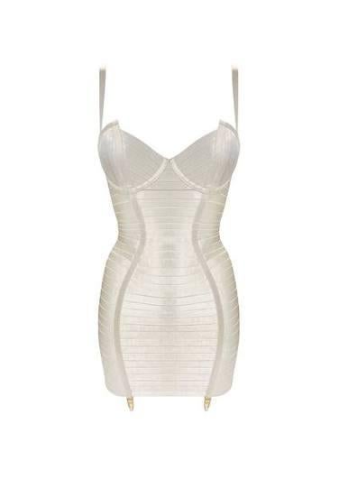 Signature Angela Dress (New €1265), Kleding | Dames, Ondergoed en Lingerie, Ophalen of Verzenden, Wit, Body of Korset