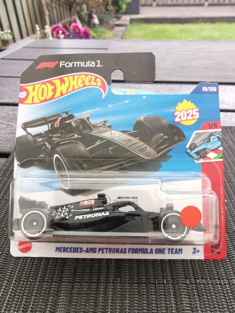 HotWheels Mercedes-AMG Petronas F1, Ophalen of Verzenden, Nieuw, Auto