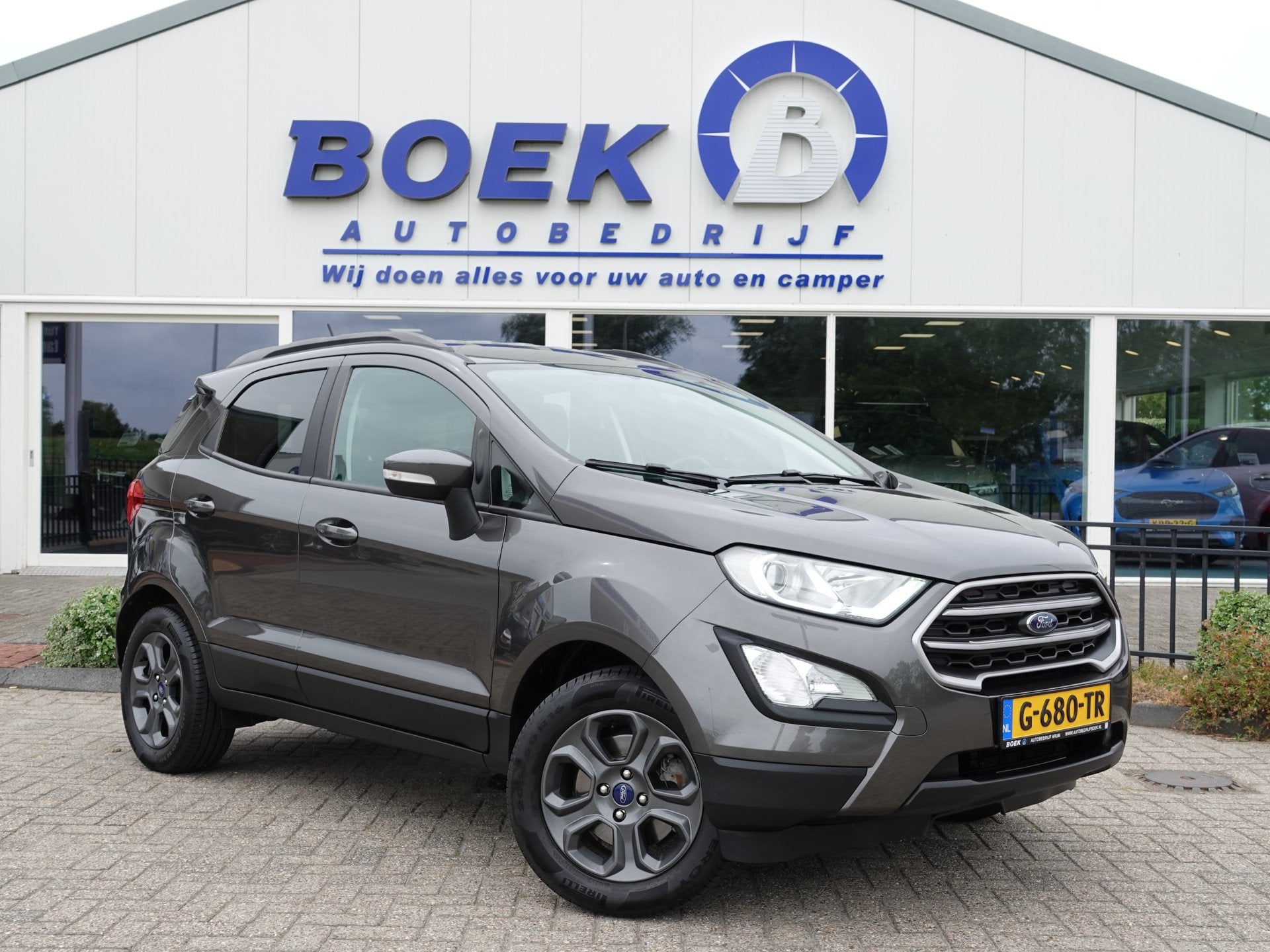 Ford EcoSport 1.0 EcoBoost Trend Ultimate NAVI | LMV | CRUIS, Auto's, Voorwielaandrijving, Stof, Gebruikt, Euro 6
