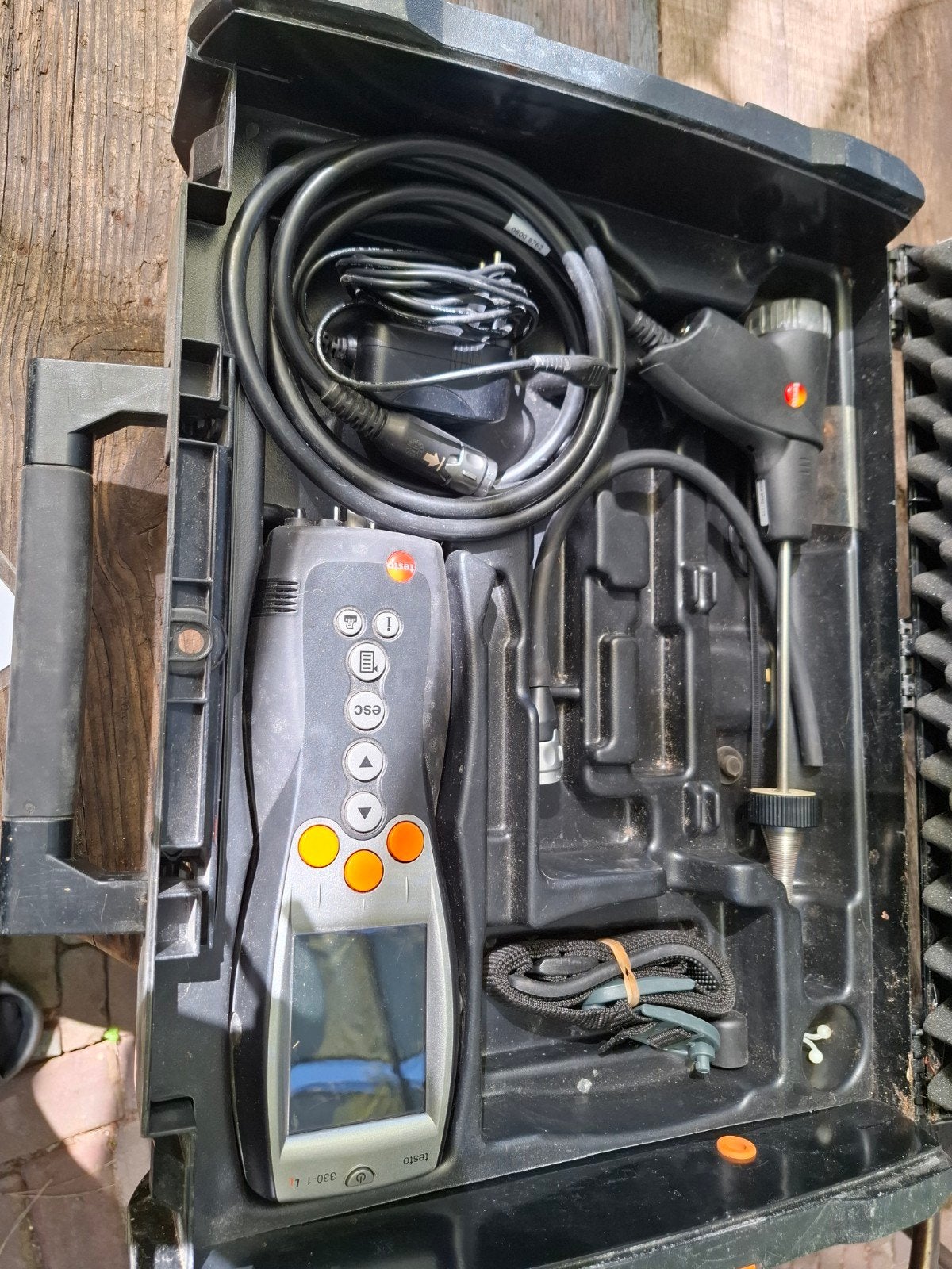 rookgasanalyse  meter Testo 330, Ophalen of Verzenden, Kolomboormachine