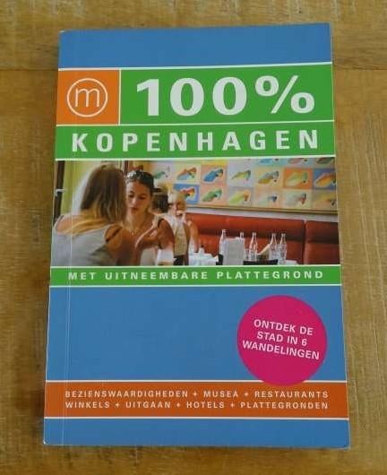 100% Kopenhagen Denemarken reisgids 100 procent Kopenhagen, Verzenden, Budget, Europa, Zo goed als nieuw