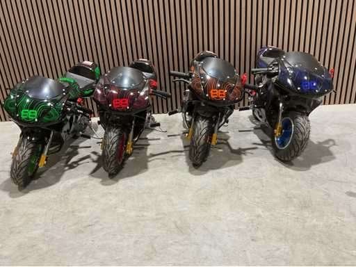 Pitbike pocketbike mini bike 49 cc nieuw in 4 kleuren ‼️, Fietsen en Brommers, Minibikes, Midibikes en Pitbikes, Ophalen, Nieuw