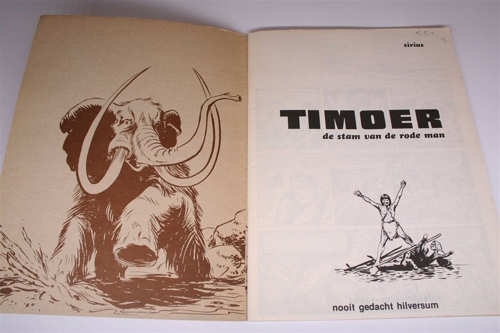 Timoer — De Stam van de Rode Man [Caleidoscoop-reeks Nr. 4], Boeken, Stripboeken, Eén stripboek, Ophalen of Verzenden, Gelezen