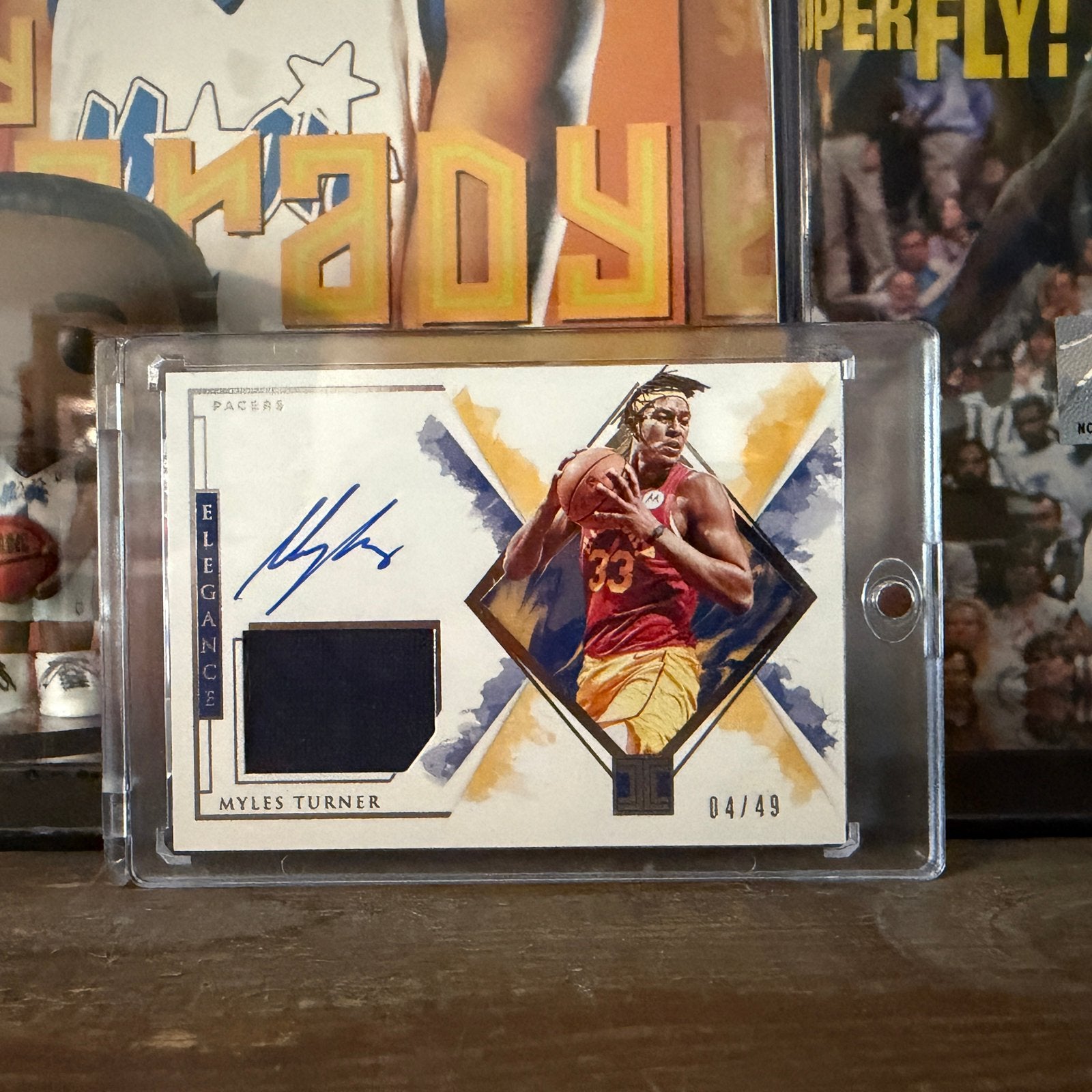 Myles Turner Patch Auto card NBA Pacers basketbal kaartjes, Ophalen of Verzenden, Zo goed als nieuw, Overige typen