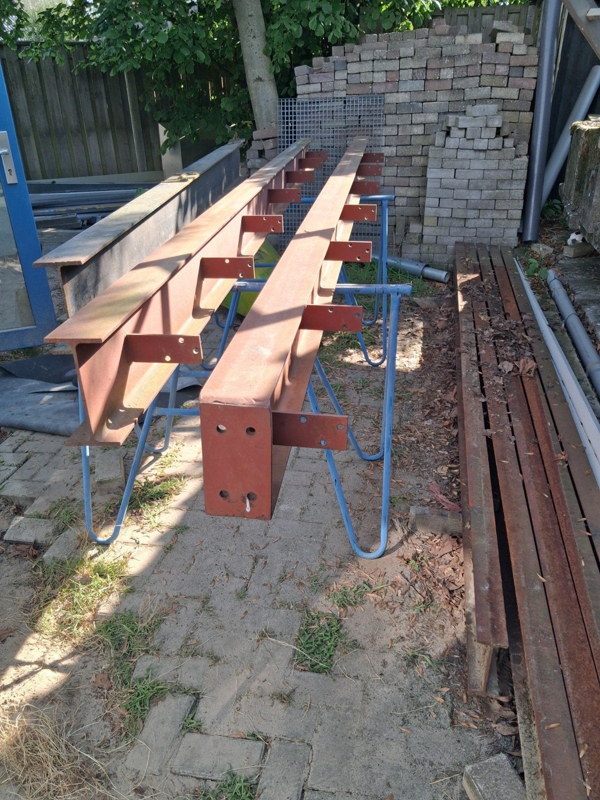 2 I balken 200x100, Ophalen, Gebruikt