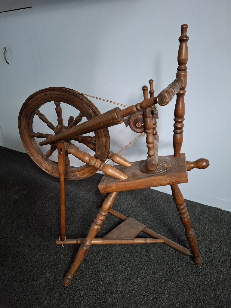 Spinnewiel, Hobby en Vrije tijd, Ophalen, Gebruikt, Spinnewiel
