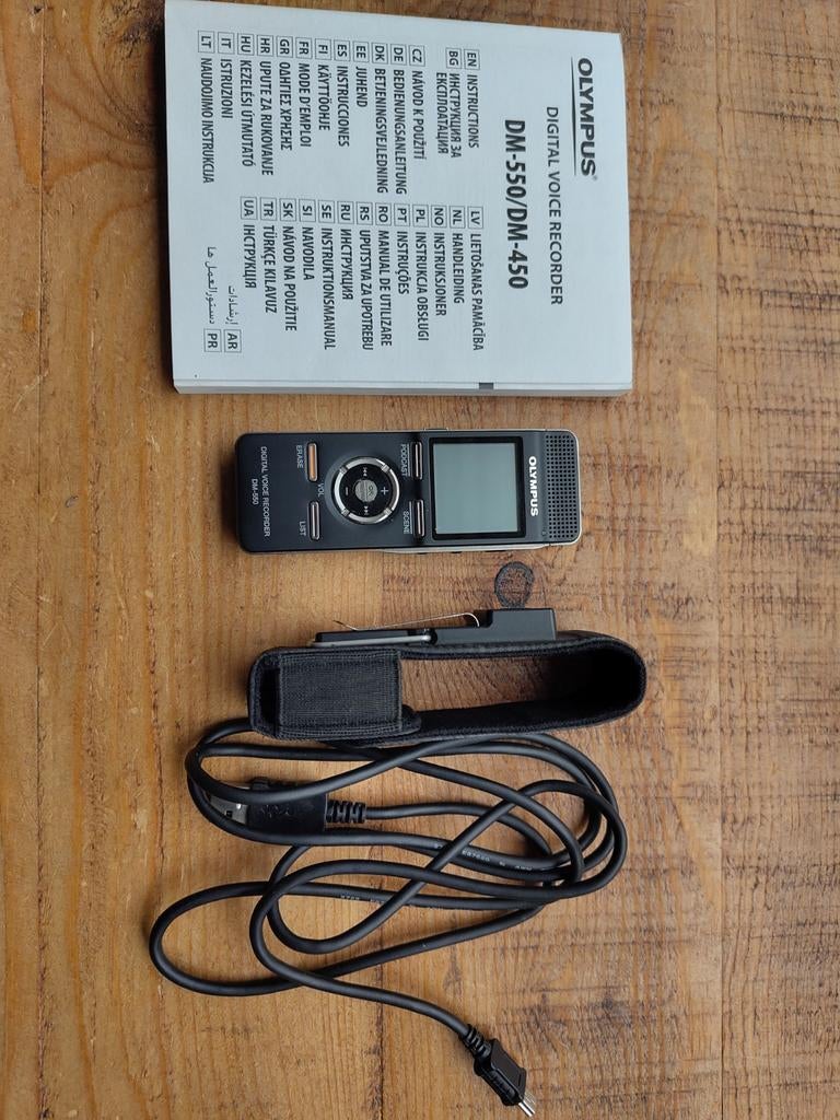 Voicerecorder Olympus, Ophalen of Verzenden, Zo goed als nieuw, 1 handset