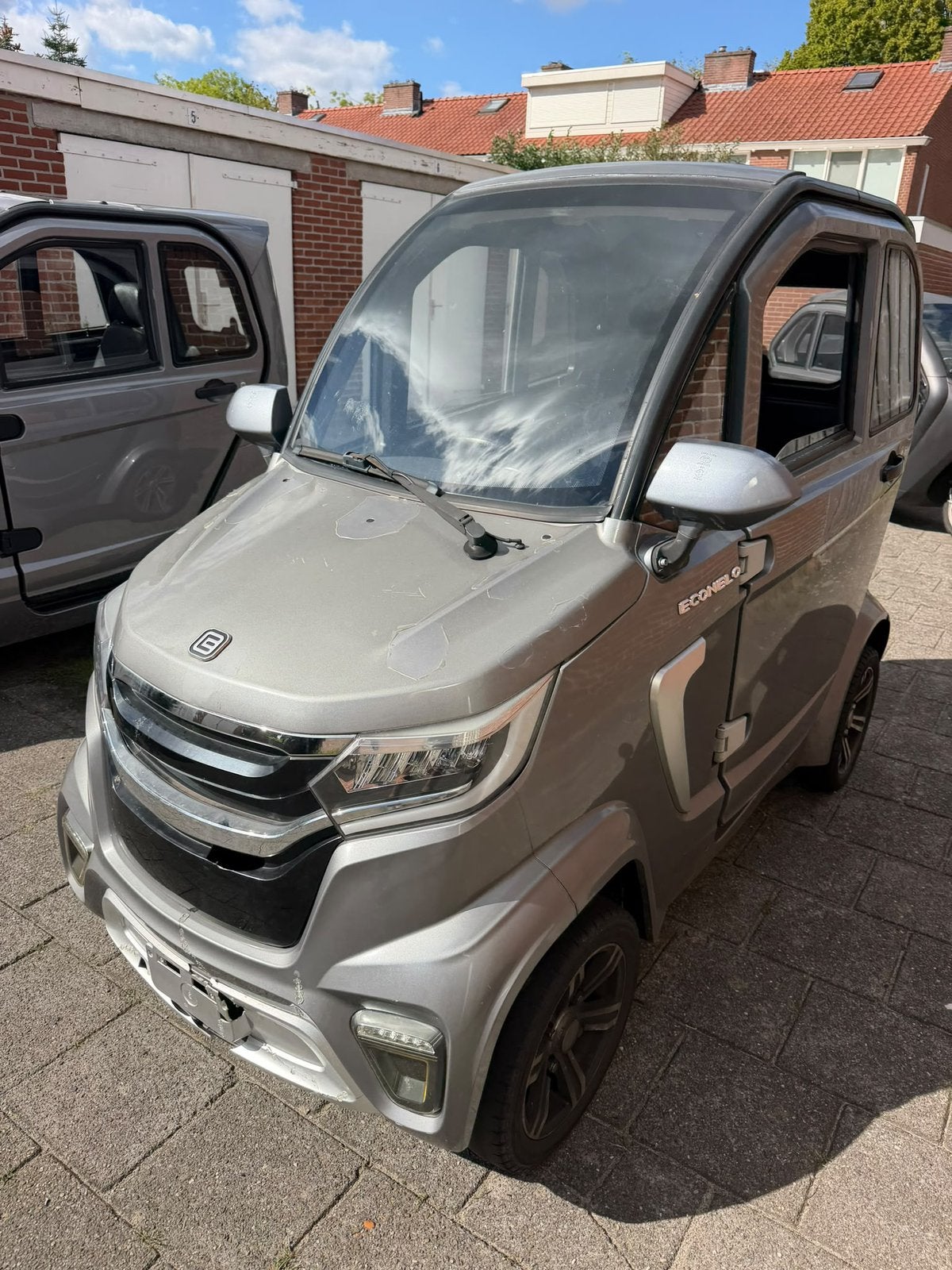 Econelo overdekte scootmobiel rijbewijs vrij met garantie, Overige merken, Gebruikt, Ophalen of Verzenden, 16 km/u of meer