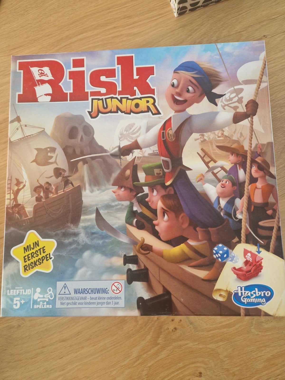 Risk Junior - Compleet en Leuk Kinderspel, Hobby en Vrije tijd, Drie of vier spelers, Ophalen, Gebruikt, Hasbro Gaming