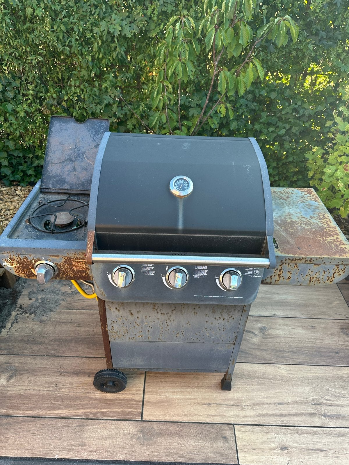 El Fuego gasbarbecue - Opknapper, Ophalen, Gebruikt
