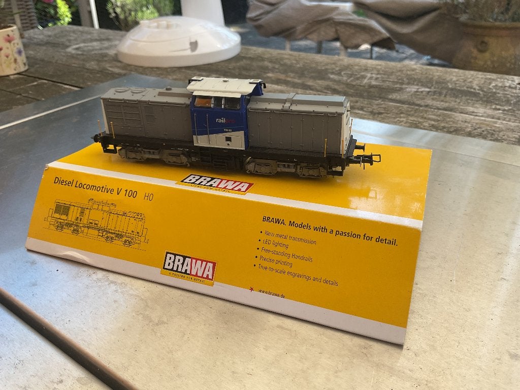 Prachtige Railpro Kalksteen-set   BRAWA / Märklin, Overige merken, Treinset, Gelijkstroom, Ophalen of Verzenden