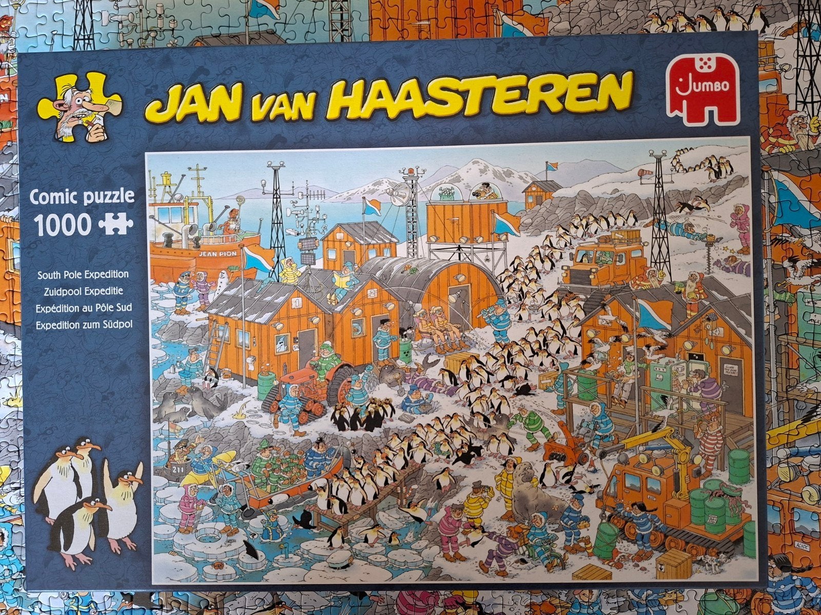 Jan van Haasteren puzzels 1000 stukjes, Ophalen of Verzenden, 500 t/m 1500 stukjes, Gebruikt, Legpuzzel